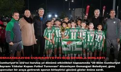 Osmangazi’de Cumhuriyetin ışığı sporla birleşti