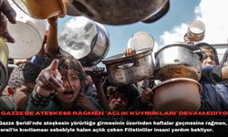 Gazze'de ateşkese rağmen "açlık kuyrukları" devam ediyor
