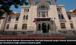 Ankara Sosyal Bilimler Üniversitesi'nde patlama