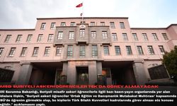 MSB: Suriyeli askeri öğrenciler TSK'da görev almayacak