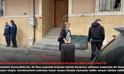 İstanbul'da iki bina arasındaki istinat duvarı çöktü