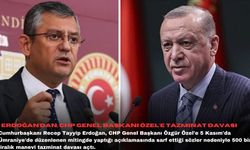 Erdoğan'dan, CHP Genel Başkanı Özel'e tazminat davası