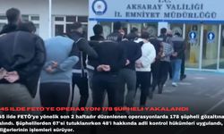 45 ilde FETÖ’ye operasyon: 178 şüpheli yakalandı