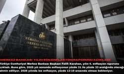 Merkez Bankası yılın son enflasyon raporunu açıkladı