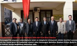 Başkan Aydın’dan yürekleri ısıtan buluşma