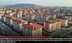 350 bininci deprem konutu bugün teslim edilecek