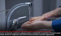 İzmir'de planlı su kesintileri 30 Kasım'a kadar devam edecek