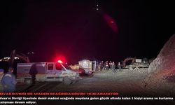 Sivas Divriği 'de  maden ocağında göçük: 1 kişi aranıyor