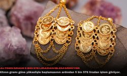 Altının gramı 5 bin 576 liradan işlem görüyor