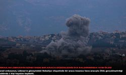 İsrail'in Lübnan'ın güneyinde bir araca düzenlediği İHA saldırısında 1 kişi öldü
