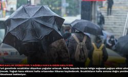 Sıcaklık düşüyor, yağışlı hava geri geliyor