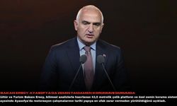 Bakan Ersoy: Ayasofya'da zemin tamamen korunmuş durumda