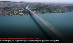 İstanbul Boğazı'nda gemi trafiği askıya alındı