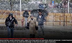 Pazartesi gününe dikkat: Doğuda 13 il için kar alarmı