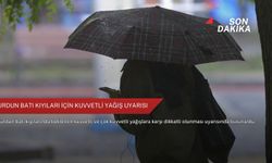Yurdun batı kıyıları için kuvvetli yağış uyarısı