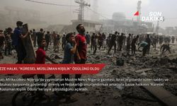 Gazze halkı, "Küresel Müslüman Kişilik" ödülünü oldu