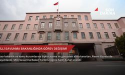Milli Savunma Bakanlığında görev değişimi