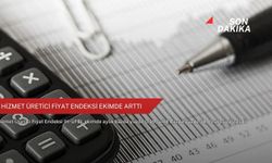 Hizmet Üretici Fiyat Endeksi ekimde arttı