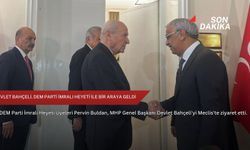 Devlet Bahçeli, DEM Parti İmralı heyeti ile bir araya geldi
