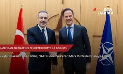 Bakan Fidan, NATO Genel Sekreteri Rutte ile görüştü