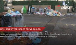 CHP'li belediyede işçiler greve başladı