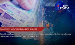 Asgari ücret maratonu cuma günü başlıyor