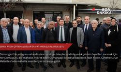 Başkan Aydın Çiftehavuzlar’da vatandaşlarla buluştu