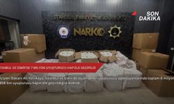 İstanbul ve İzmir’de 7 milyon uyuşturucu  hap ele geçirildi