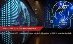 Borsa güne 11.338,73 puandan başladı