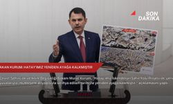 Bakan Kurum: Hatay'ımız yeniden ayağa kalkmıştır