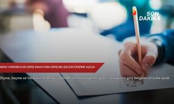 Uzman Yardımcılığı Giriş Sınavı'nın giriş belgeleri erişime açıldı