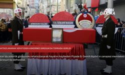 Rahatsızlanarak vefat eden askerimiz Giresun'da toprağa verildi