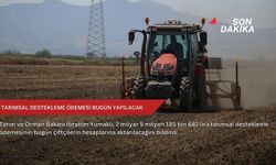 Tarımsal destekleme ödemesi bugün yapılacak