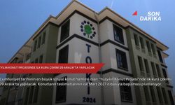 Yüzyılın konut projesinde ilk kura çekimi 29 Aralık'ta yapılacak