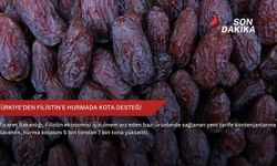 Türkiye'den Filistin'e hurmada kota desteği