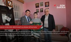 Başkan Aydın özel bireyin mutluluğuna ortak oldu