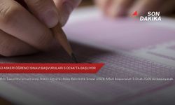 MSÜ Askeri Öğrenci Sınavı başvuruları 5 Ocak’ta başlıyor