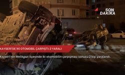 Kayseri'de iki otomobil çarpıştı: 2 yaralı