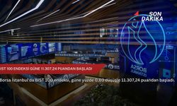 BIST 100 endeksi güne 11.307,24 puandan başladı