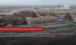 Turistik Doğu Ekspresi'nde ilk durak "Erzincan" oldu