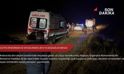 Devletin zirvesinden ve siyasilerden Libya'ya başsağlığı mesajı