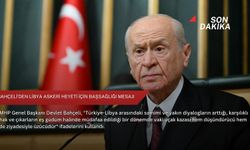 Bahçeli’den Libya askeri heyeti için başsağlığı mesajı