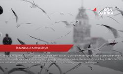 İstanbul'a kar geliyor