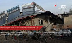 Diyarbakır Çermik’te peynir üretim tesisinde patlama