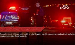 Libya askeri heyetini taşıyan uçak kazası soruşturması derinleştirildi