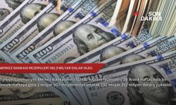Merkez Bankası rezervleri 192,3 milyar dolar oldu