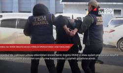 İstanbul'da terör örgütü DEAŞ'a yönelik operasyonda 1 kişi yakalandı