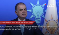 Çelik: Terörün her türlüsüyle mücadele kararlılıkla sürecek
