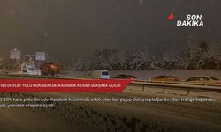 D-100 Devlet Yolu'nun Gerede-Karabük kesimi ulaşıma açıldı