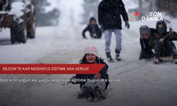 Bilecik’te kar nedeniyle eğitime ara verildi